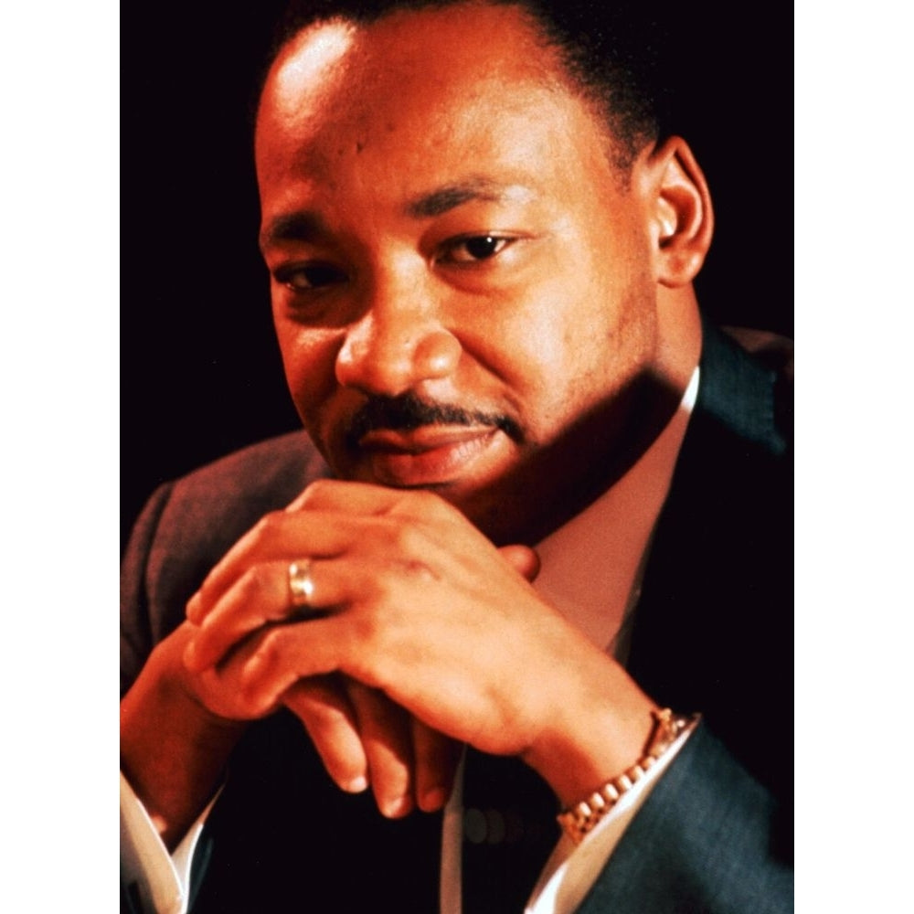 Upclose Martin Luther King In Color Photo Print - Item PIC00011 Image 1