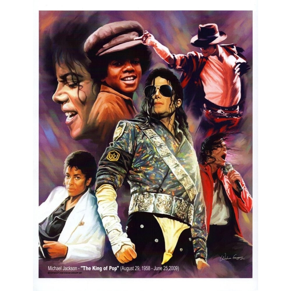 Michael Jackson King Of Pop Photo Print - Item PIC00029 Image 1