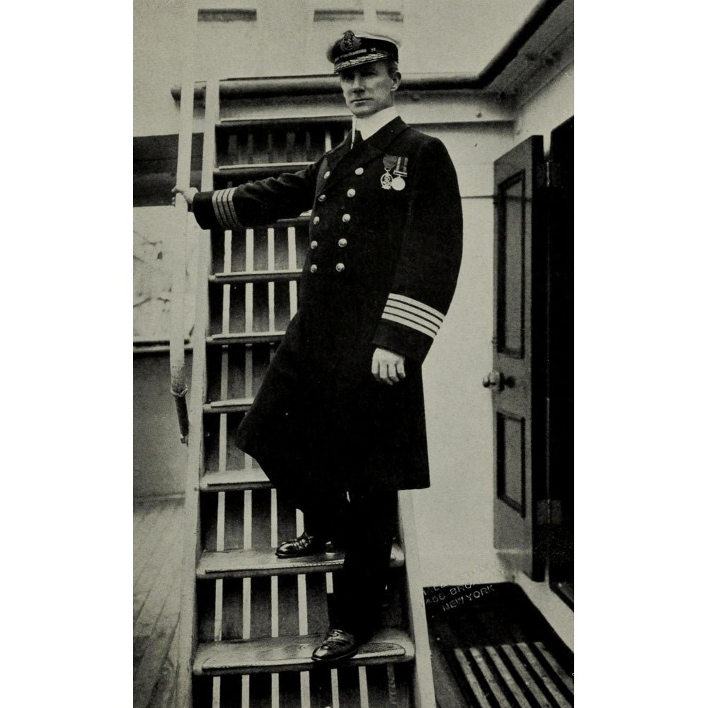 Photo Truth about the Titanic 1913 Captain Rostron of the SS Carpathia Poster Print Image 2