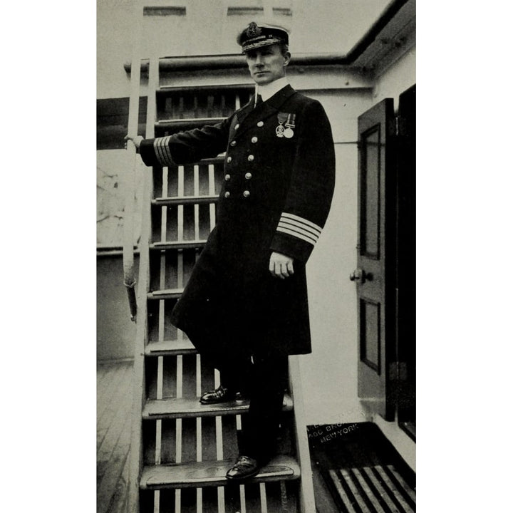 Photo Truth about the Titanic 1913 Captain Rostron of the SS Carpathia Poster Print Image 1