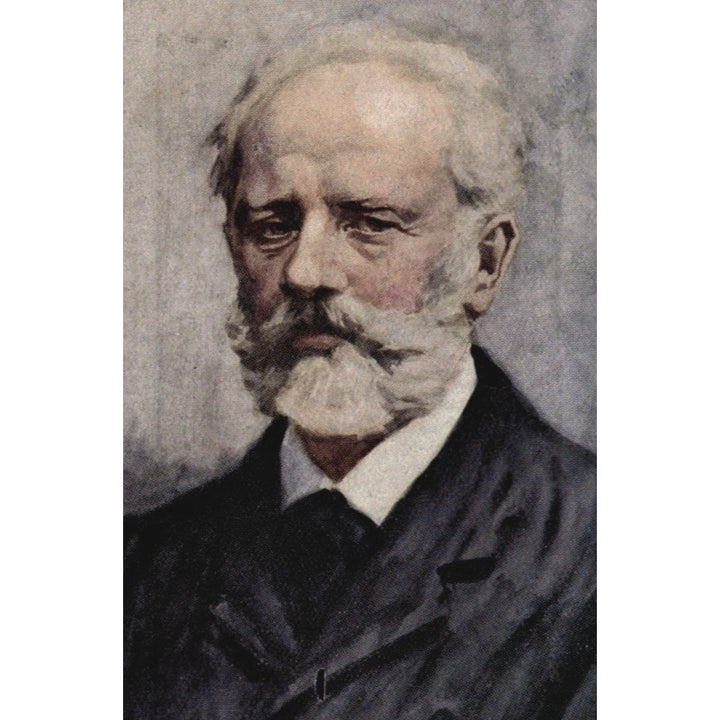 Skelton A Day with Tschaikovsky 1900 Tchaikovsky Poster Print Image 1