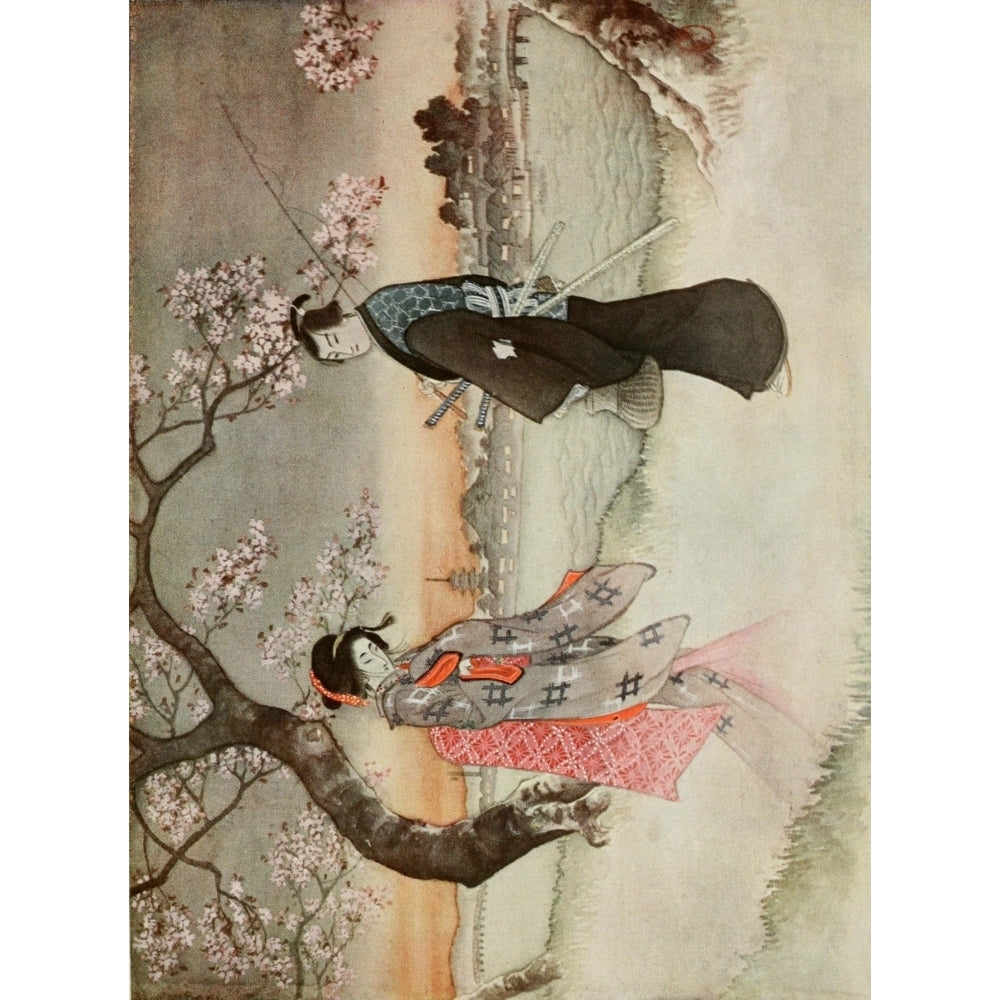 Ghostly girl Romances of Old Japan 1920 Poster Print by Yukio Ozaki Image 2