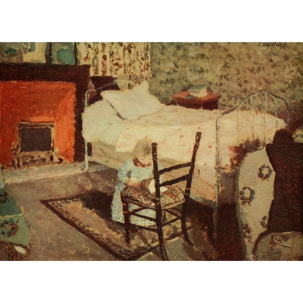 Bedroom Poster Print by Edouard Vuillard Image 1