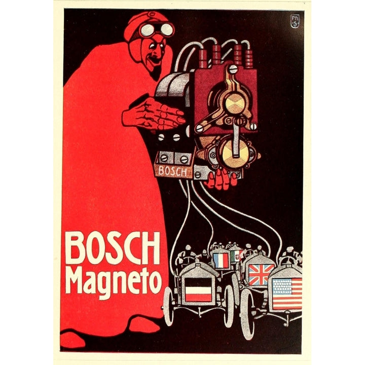 P.K.S. Posters 1913 Bosch Magneto Poster Print by P.K.S. Image 1