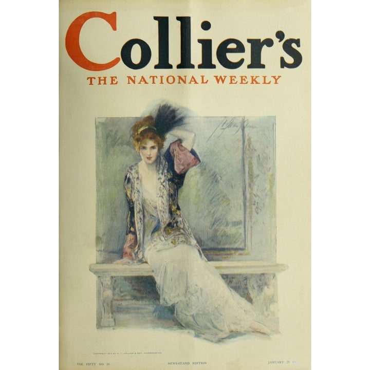 Colliers Weekly 1913 Cover Poster Print by Unknown Image 1