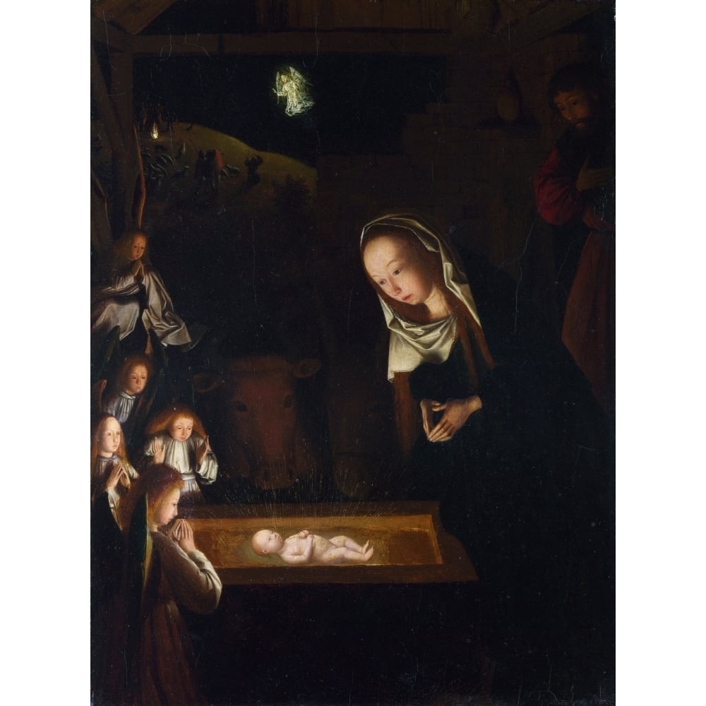 Nativity at Night Poster Print by Geertgen tot Sint Jans Image 1