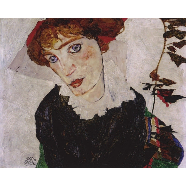 Portrait of Wally 1912 Poster Print by Egon Schiele Image 1