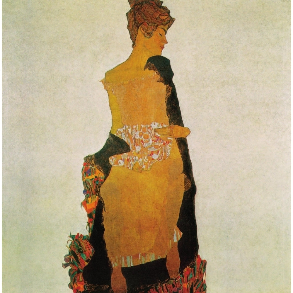 Portrait of Gerti Schiele 1909 Poster Print by Egon Schiele Image 1