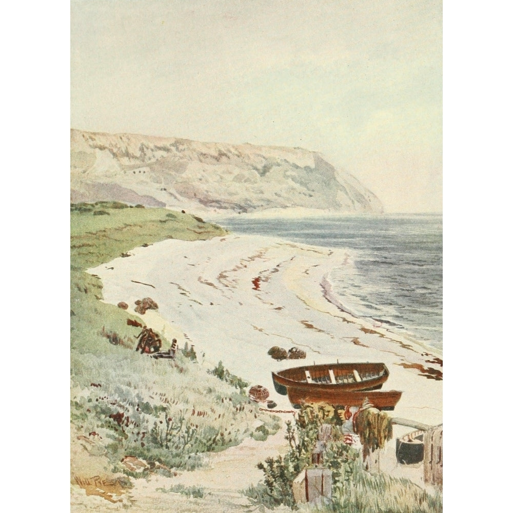 Memorials of Old Dorset 1907 Ringstead and Holworth Poster Print by William Pye Image 2