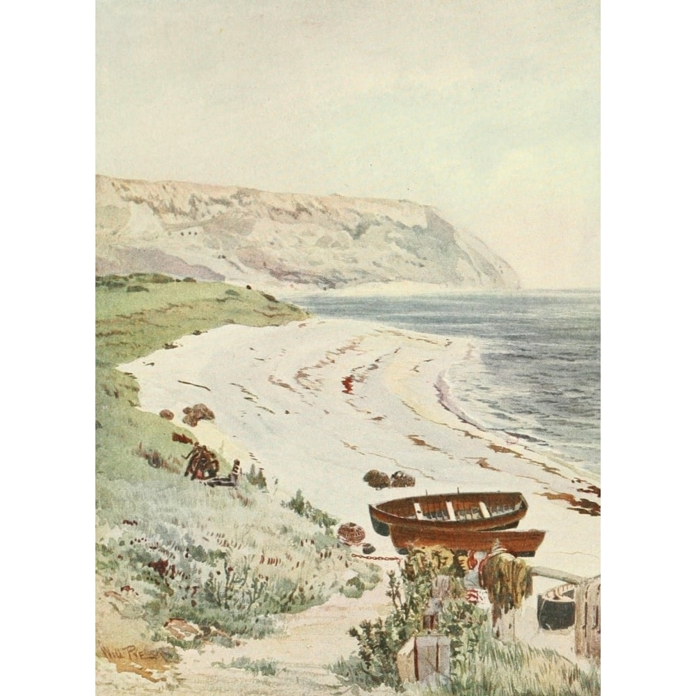 Memorials of Old Dorset 1907 Ringstead and Holworth Poster Print by William Pye Image 1