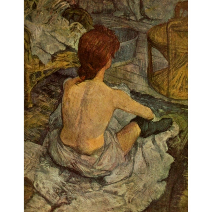 The Toilette Poster Print by Henri de Toulouse-Lautrec Image 1