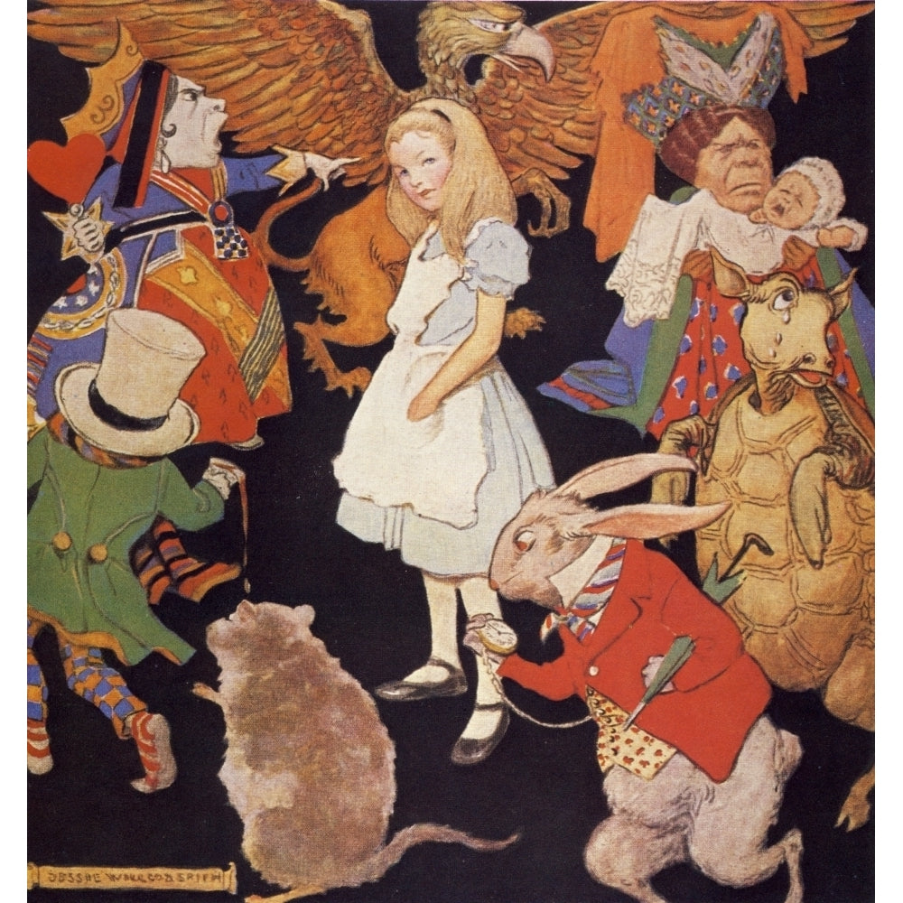 Good Housekeeping Mar 1923 Alice in Wonderland Poster Print by Jessie Willcox Smith Image 2