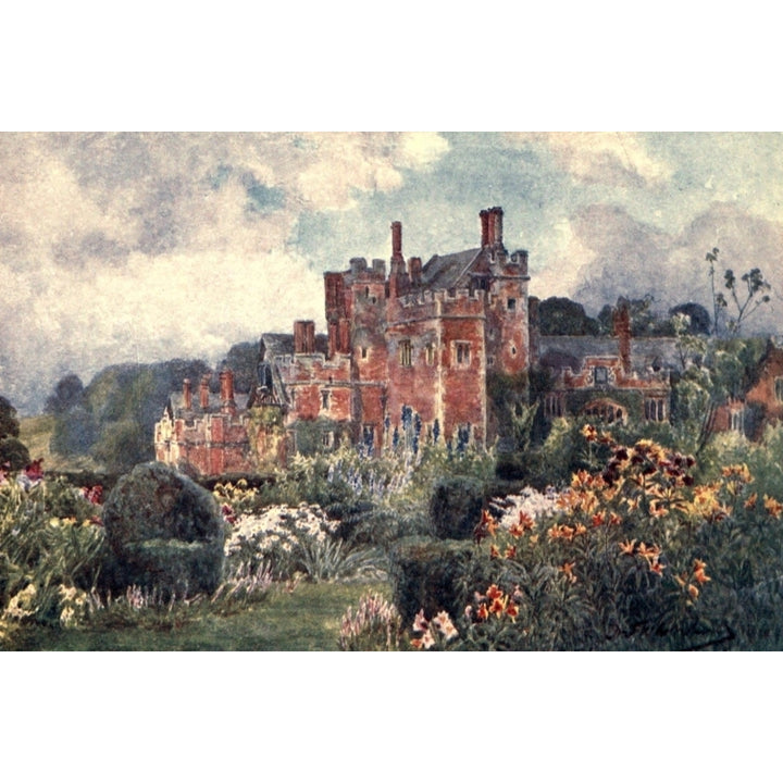 Compton Wynyates Poster Print by F. Whitehead Image 1