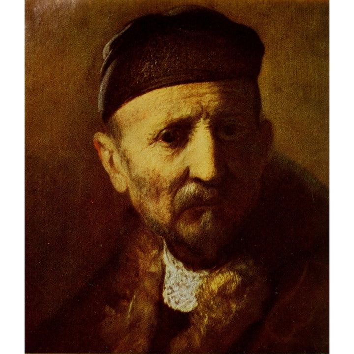 Self-Portrait 1 Rembrandt 1900 Poster Print by Rembrandt Image 1