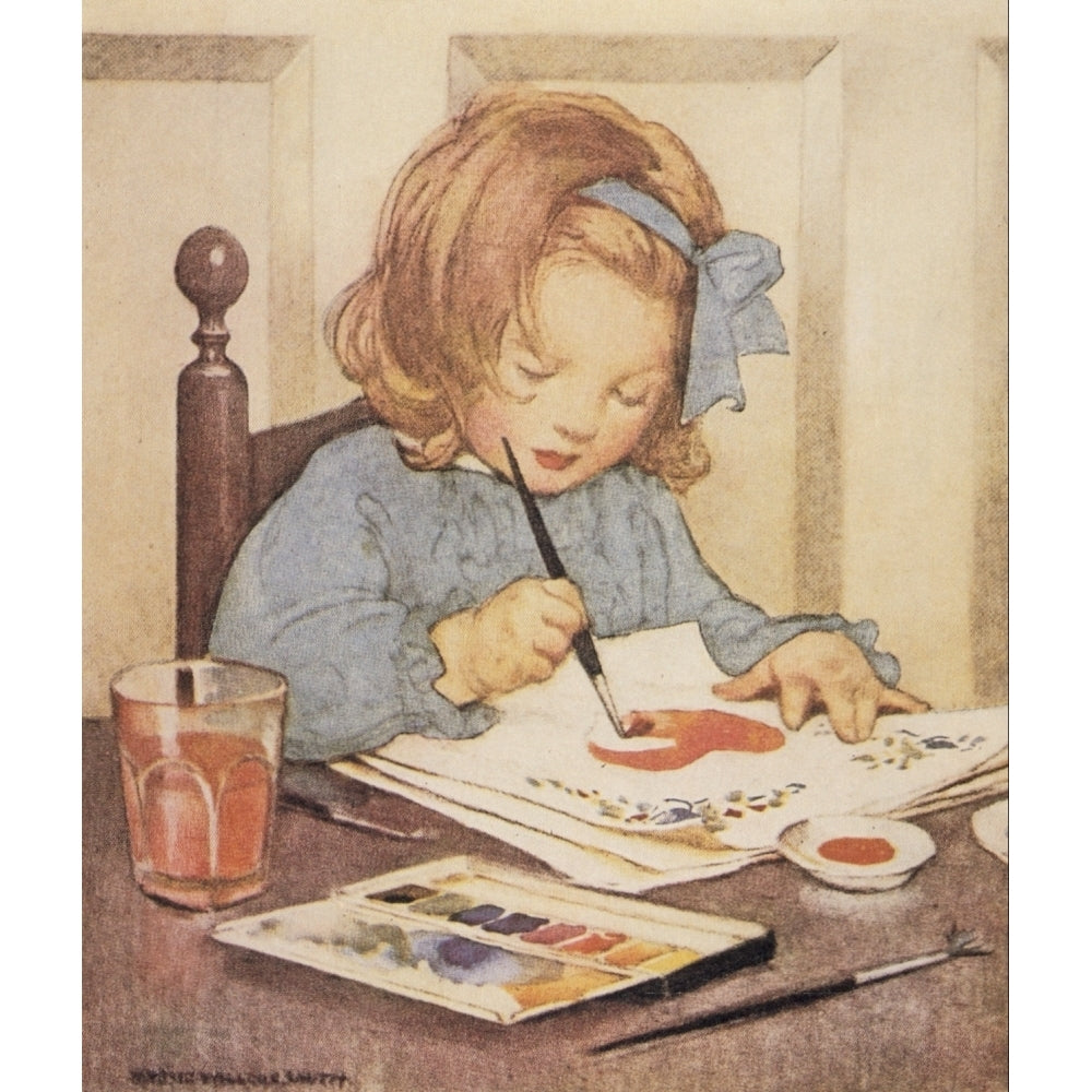 Good Housekeeping Painting Poster Print by Jessie Willcox Smith Image 1