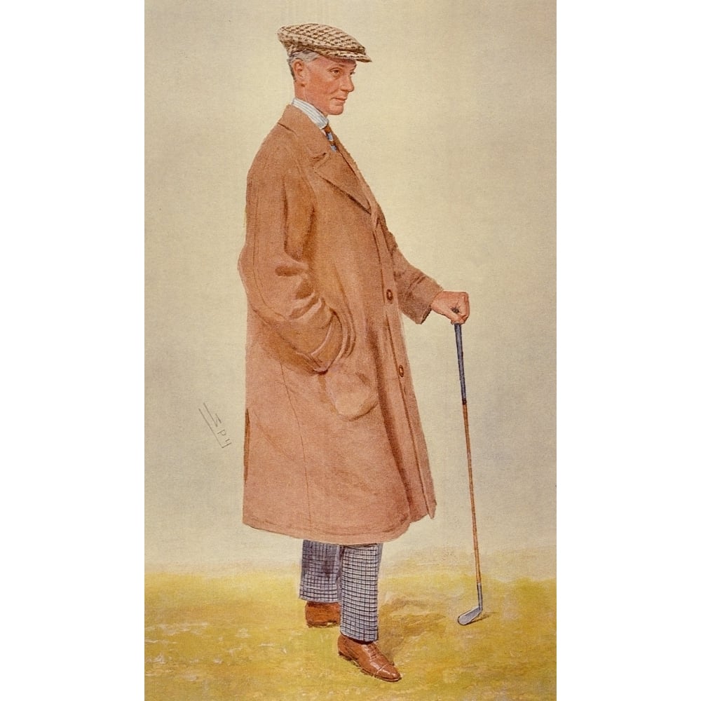 Vanity Fair April 1909 H. Mallaby-Deeley Poster Print by Leslie M. Ward Image 1