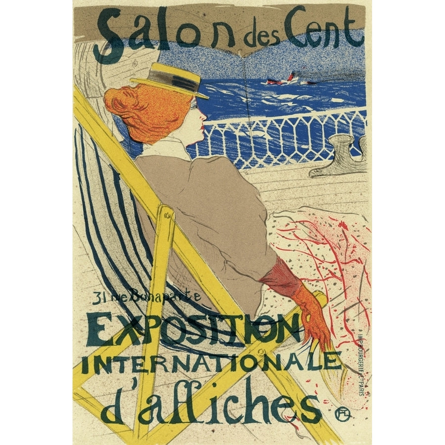 Salon des Cent 1896 Poster Print by H. de Toulouse-Lautrec Image 1