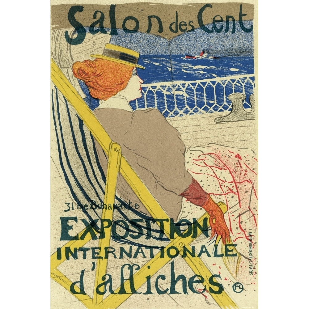 Salon des Cent 1896 Poster Print by H. de Toulouse-Lautrec Image 2