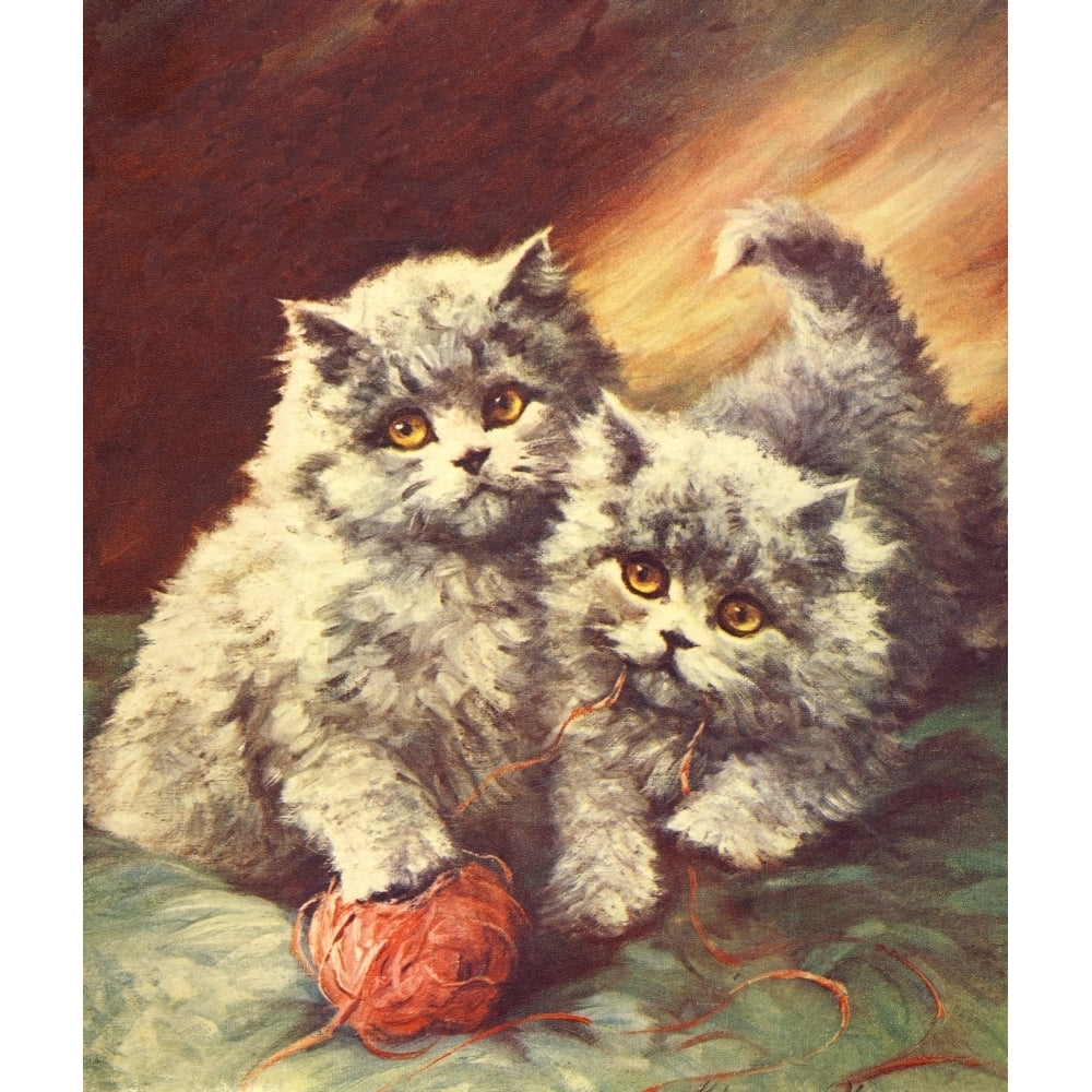 The Picture Book of Kittens 1920s Kittens with wool Poster Print by Unknown Image 2