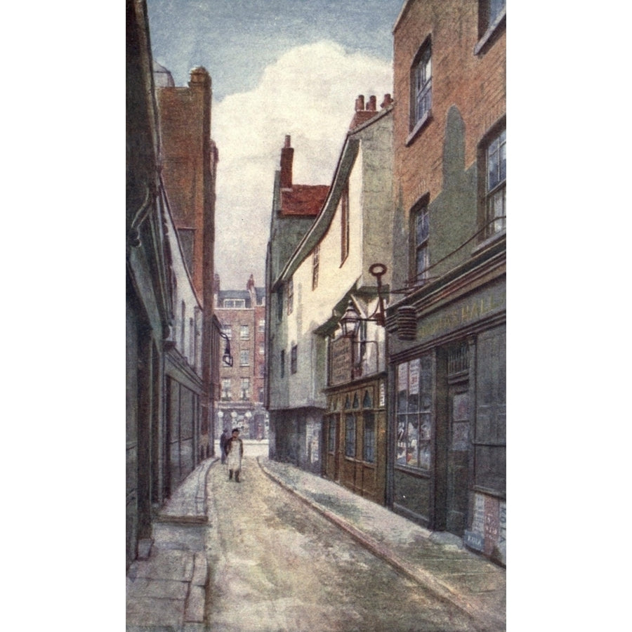 London Vanished and Vanishing 1905 Leather Lane Poster Print by Philip Norman Image 1