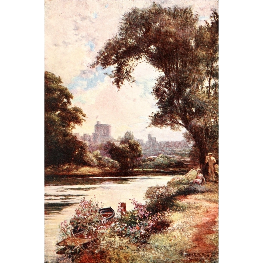 Poets Country 1907 Windsor Castle Poster Print by Francis S. Walker Image 2