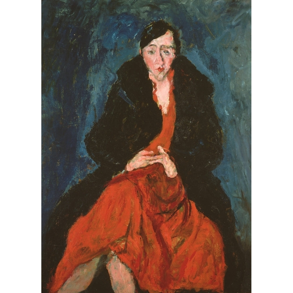 Portrait of Madeleine Castaing c.1929 Poster Print by Chaim Soutine Image 1