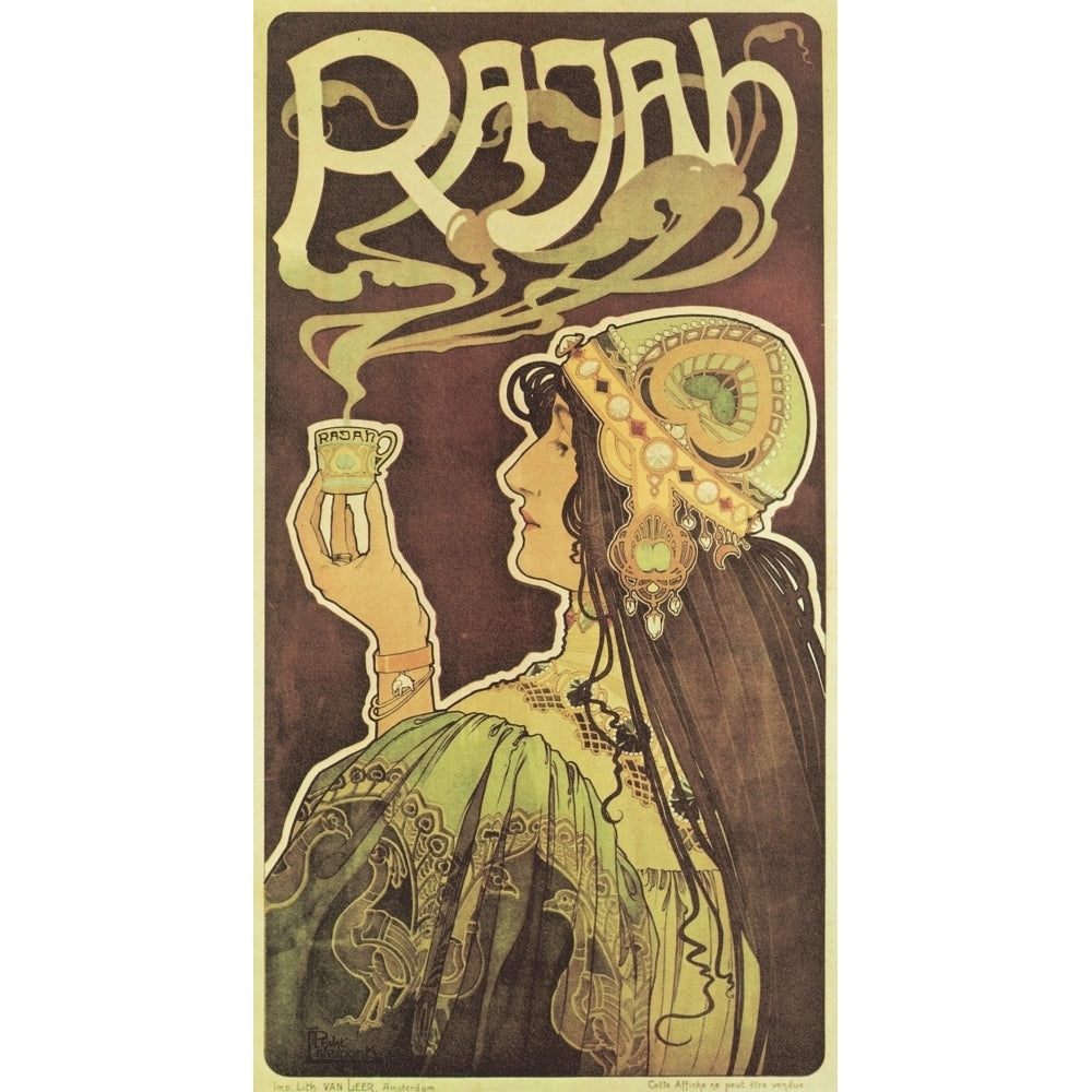 Rajah 1899 Poster Print by T. Privat-Livemont Image 2