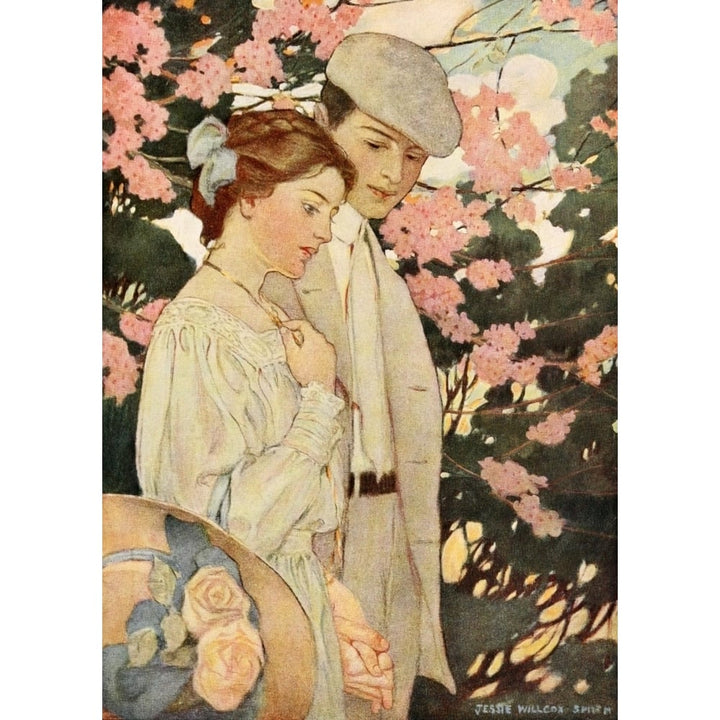 The Seven Ages of Childhood 1909 Lovers Poster Print by Jessie Willcox Smith Image 1