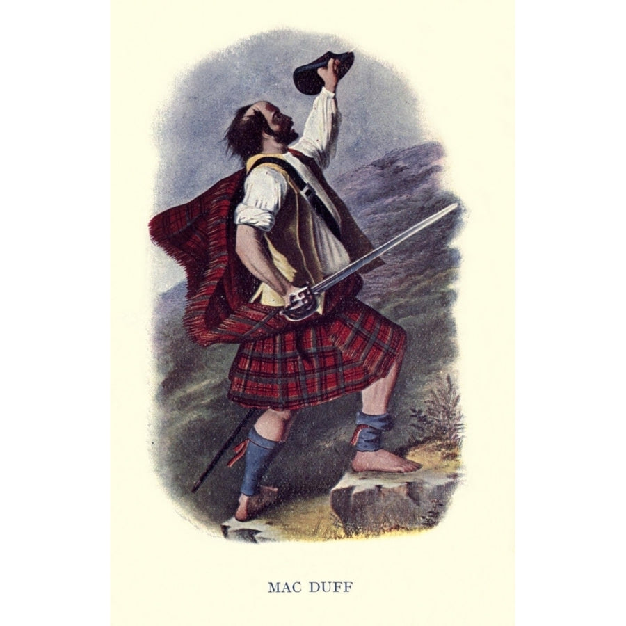 Highland Clans of Scotland 1923 MacDuff Poster Print by Robert R. McIan Image 1