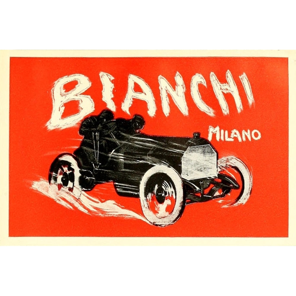 Posters 1913 Bianchi Milanco car Poster Print by Unknown Image 2