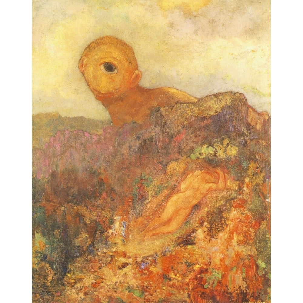 The Cyclops 1898 Poster Print by Odilon Redon Image 2