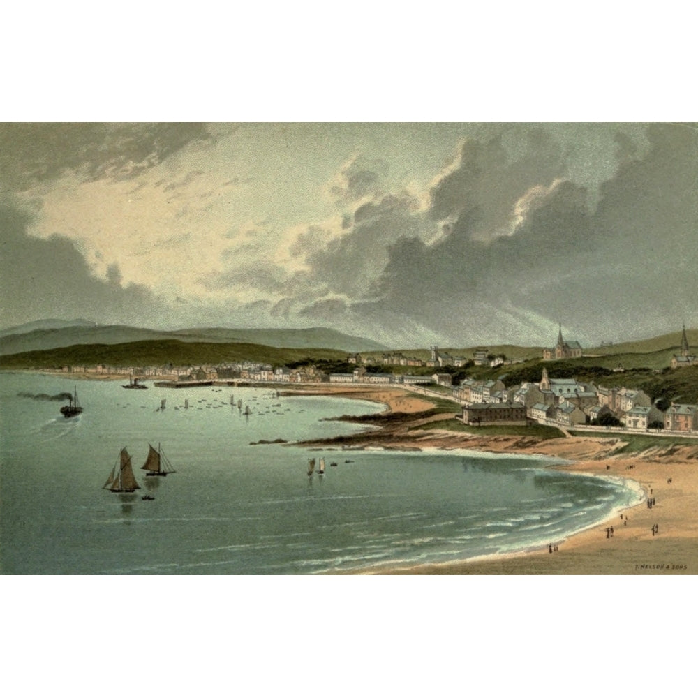 T. Nelson and Sons Souvenir of Scotland 1897 Millport Poster Print by T. Nelson and Sons Image 1