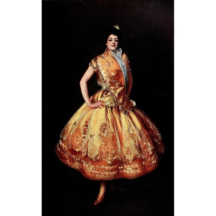 Sargent 1908 La Carmencita Poster Print by J. Singer Sargent Image 1