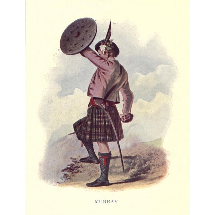 Highland Clans of Scotland 1923 Murray Poster Print by Robert R. McIan Image 1