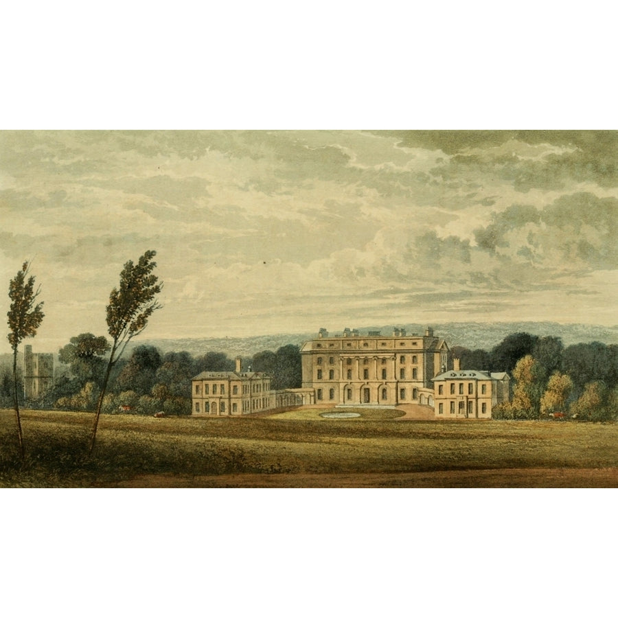 Repository of Arts 1817 Chevening Poster Print by Unknown Image 1