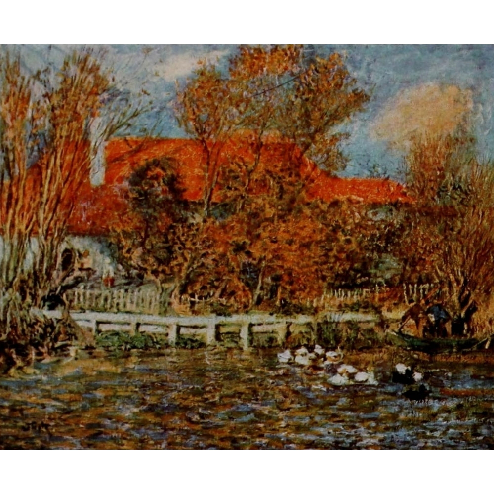 The Duck Pond Poster Print by Pierre-Auguste Renoir Image 2