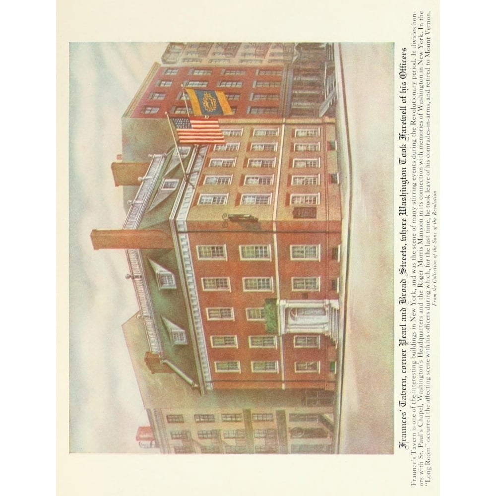 Book of York 1922 Fraunces Tavern Poster Print by Unknown Image 1