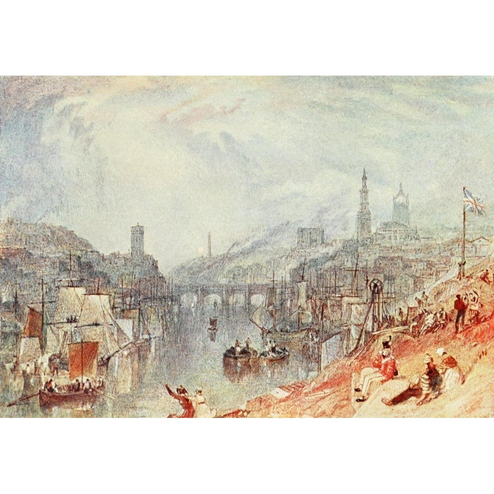 JMW Turner 1905 Newcastle Poster Print by J.M.W. Turner Image 1