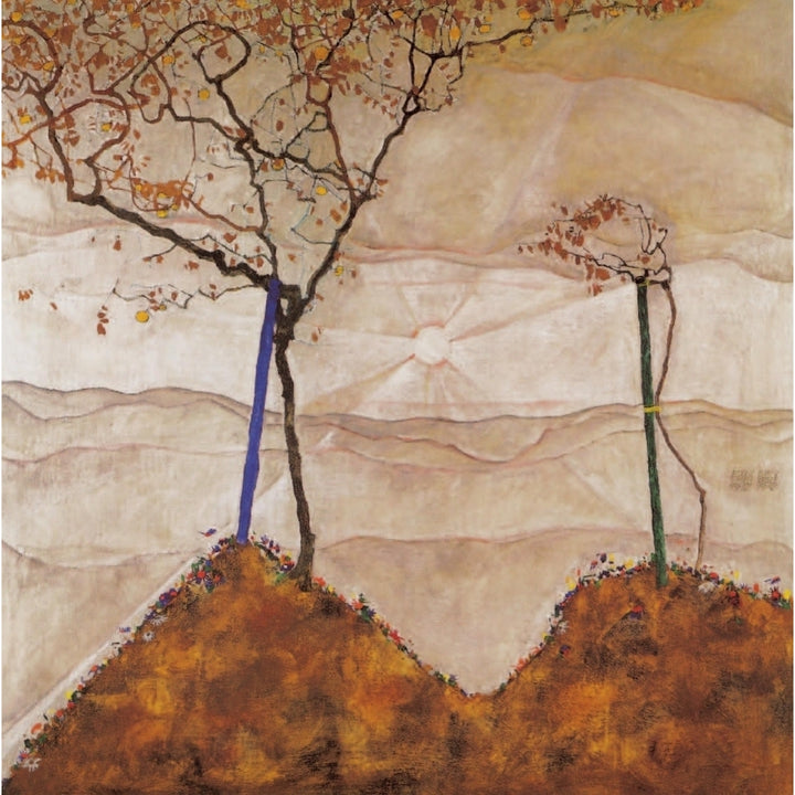 Autumn Sunrise 1912 Poster Print by Egon Schiele Image 2