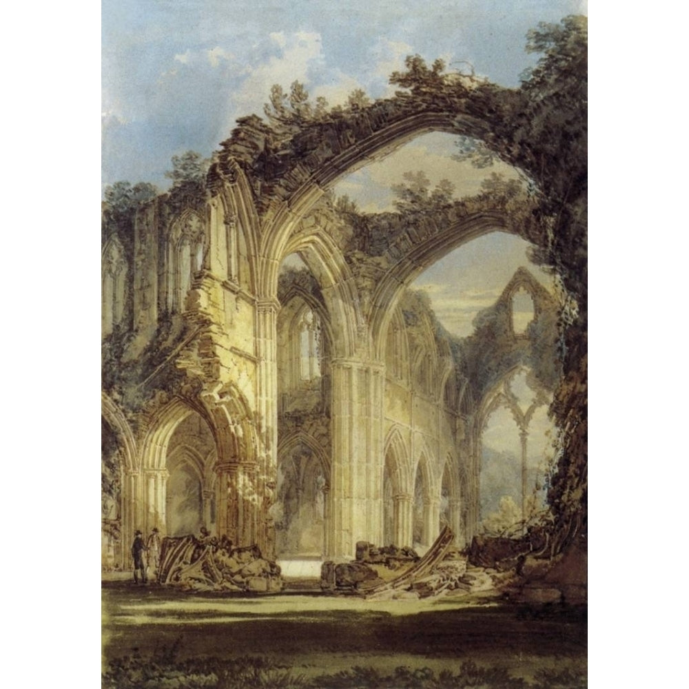 Tintern Abbey 1794 Poster Print by J.M.W. Turner Image 2