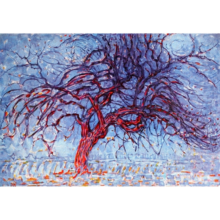 The Red Tree 1909-10 Poster Print by Piet Mondrian Image 1