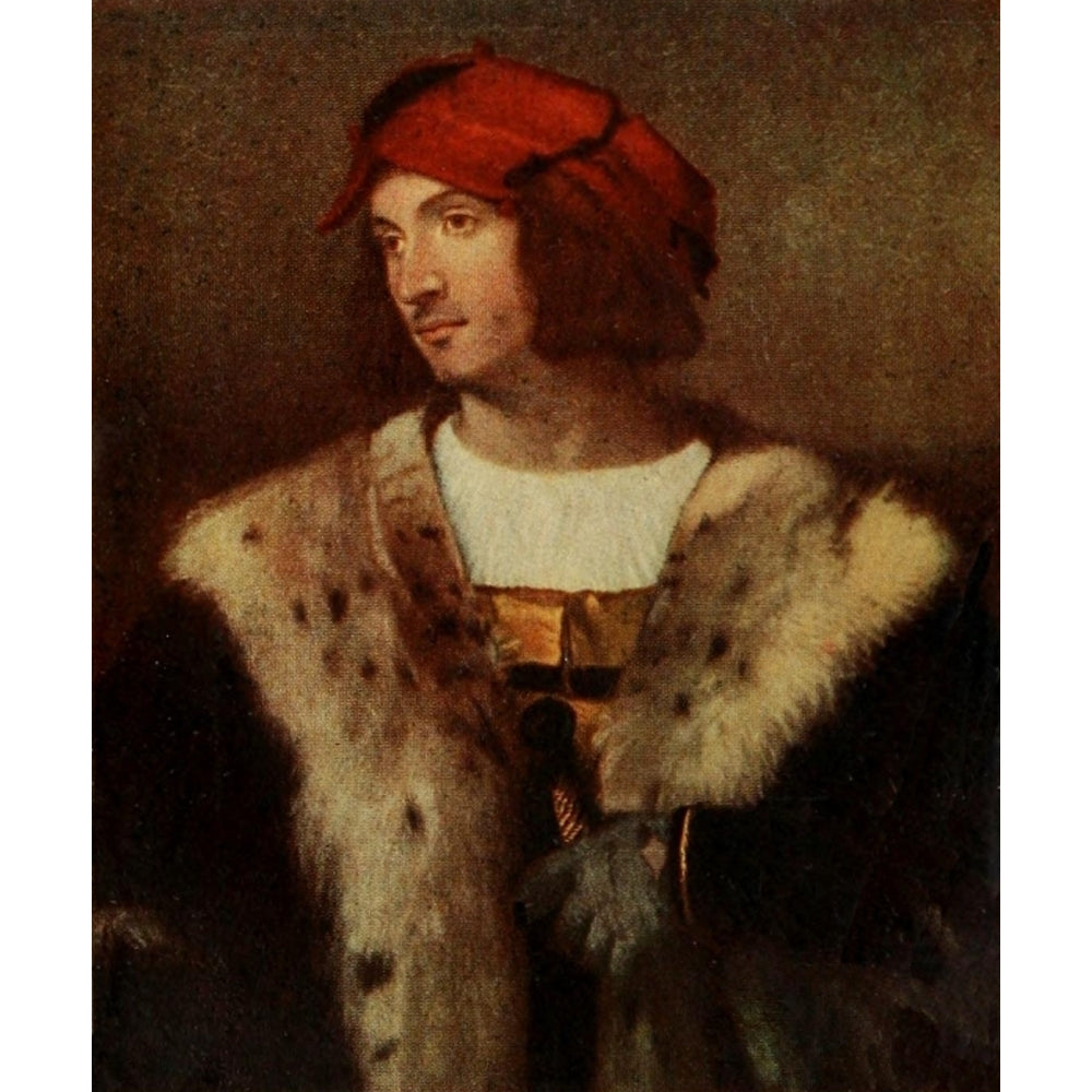 Titian 1908 Portrait of a man Poster Print by Titian Image 2