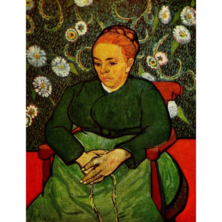 La Berceuse 1888 Poster Print by Vincent Van Gogh Image 2