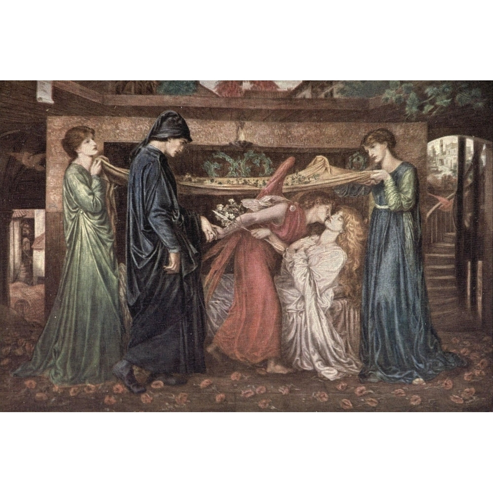 Dantes Dream Rossetti 1908 Poster Print by Dante Gabriel Rossetti Image 2