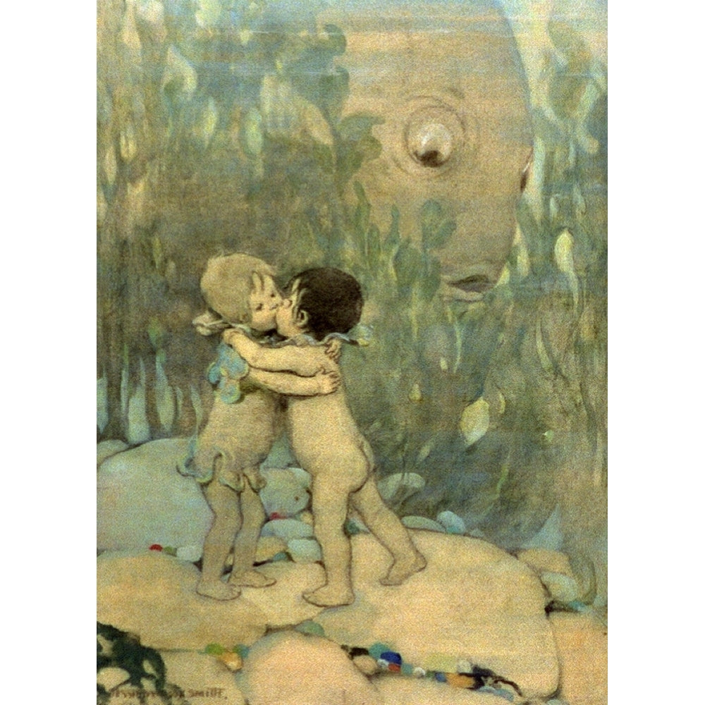 The Water Babies 1916 They hugged and kissed each other Poster Print by Jessie Willcox Smith Image 2