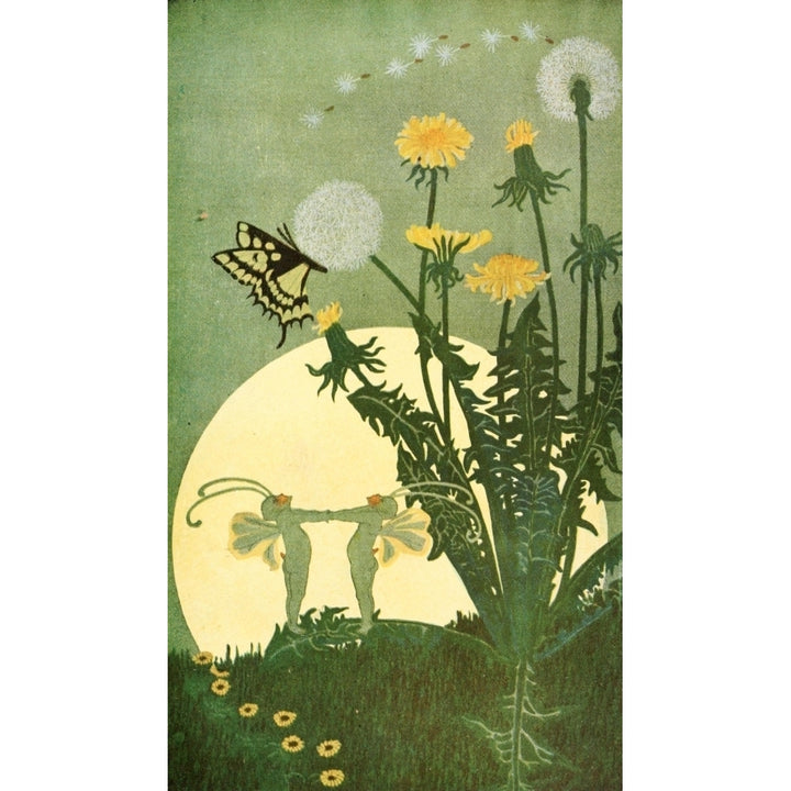 Dream Boats 1920 Lest a nightmare should come to the fairies Poster Print by Dugald Stewart Walker Image 1