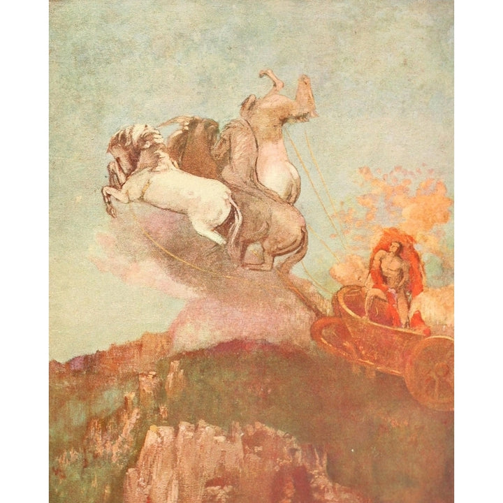 Quadrige Poster Print by Odilon Redon Image 2