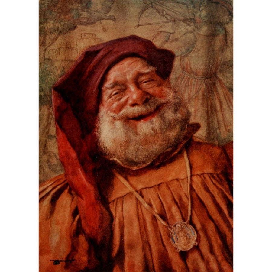 The International Studio 1915 Honest Jack Falstaff Poster Print by William Wainwright Image 1