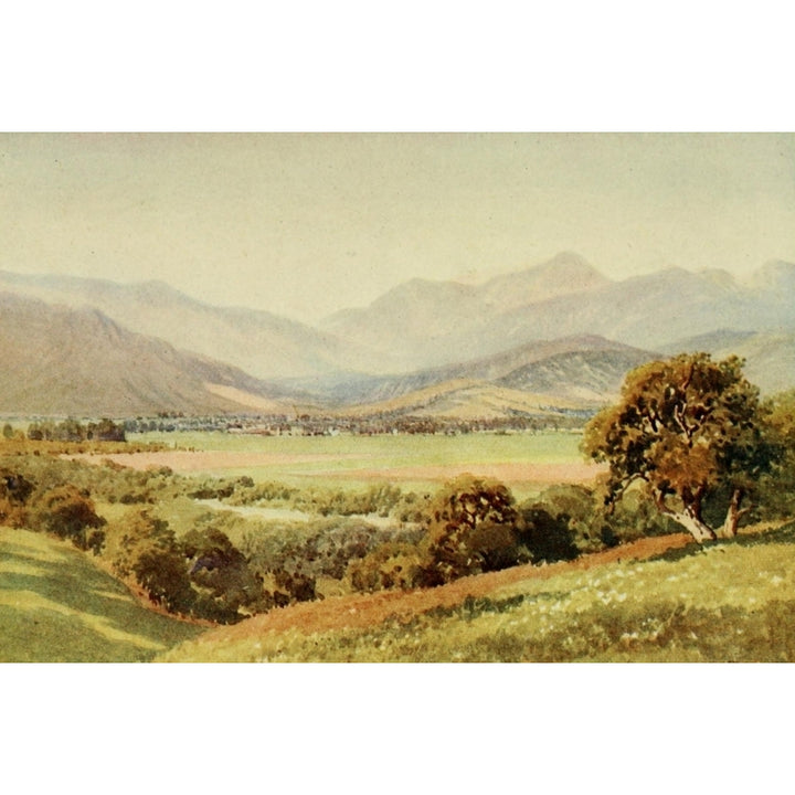 California 1914 Glendale Valley of the San Gabriel Poster Print by H. Sutton Palmer Image 2