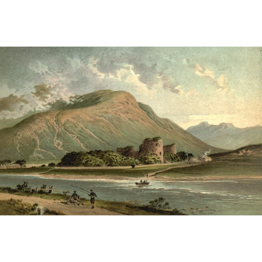 T. Nelson and Sons Souvenir of Scotland 1897 Inverlochy Castle Poster Print by T. Nelson and Sons Image 1